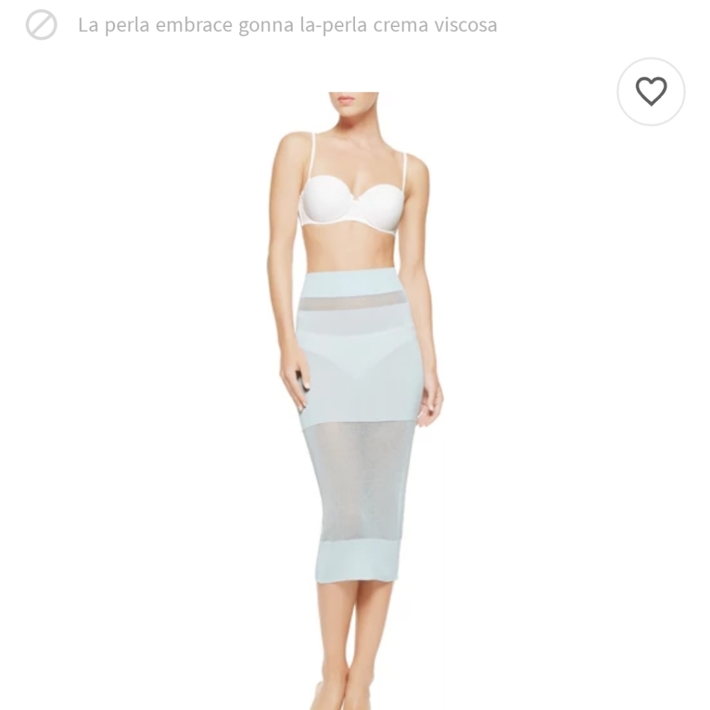 La Perla Gonna embrace skirt black
